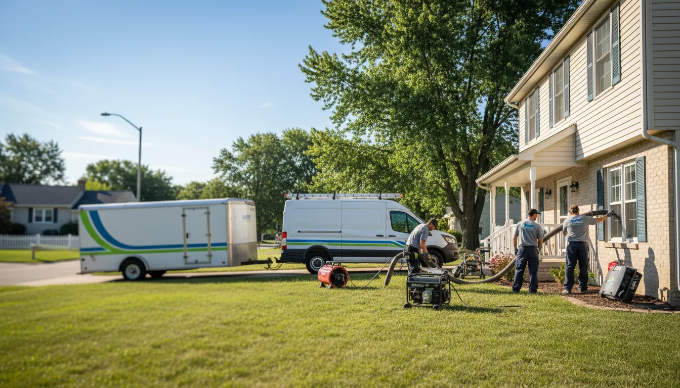 Flooded Basement Restoration And Cleanup With Repair in Rozet, WY near me